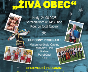 Aktuality / Pozvánka ŽIVÁ OBEC - foto