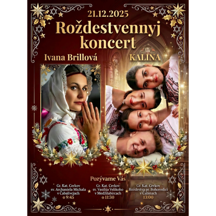 Vianočný koncert / zmena času konania 
