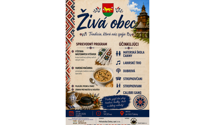 ŽIVÁ OBEC 2026